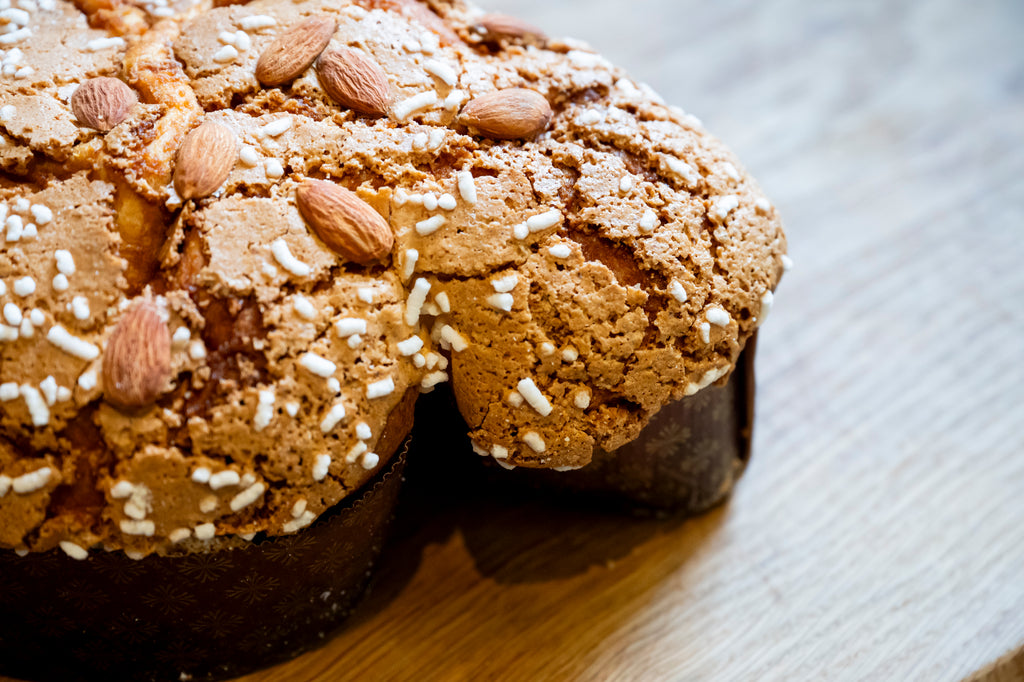 Colomba alle albicocche arrosto