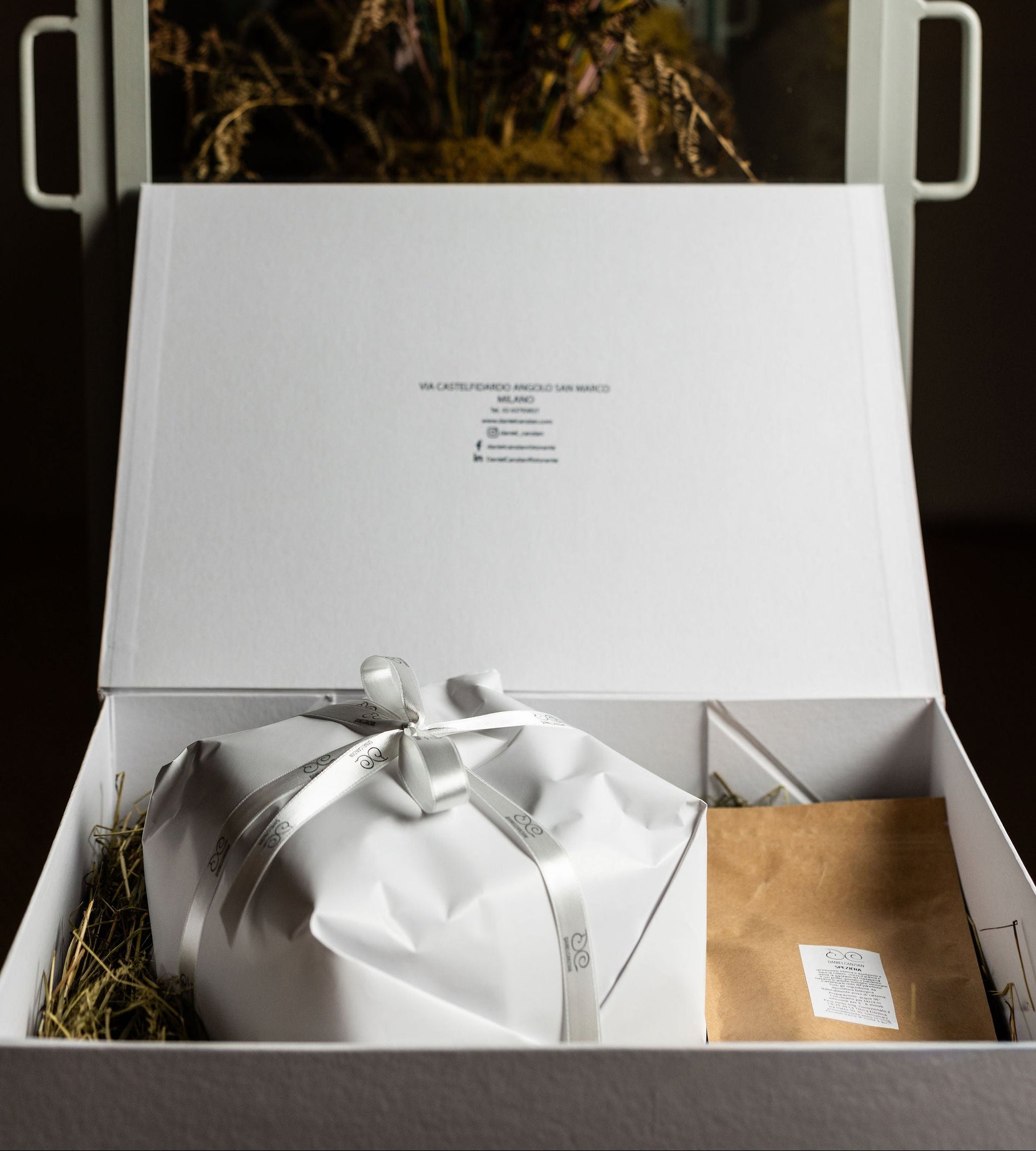 Cofanetto panettone e tisana